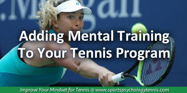 Tennis Mental Training